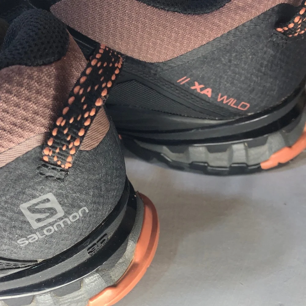 Salomon XA Wild Trail Women’s Hiking Shoes - Black and Copper, Size 7.5 - Picture 11 of 11